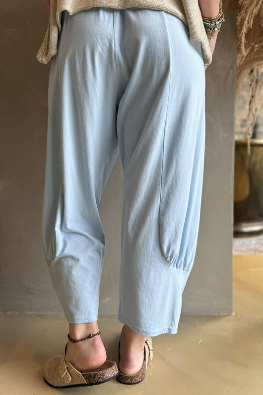 Jo Jo Quirky Classic Barrel Pant Baby Blue